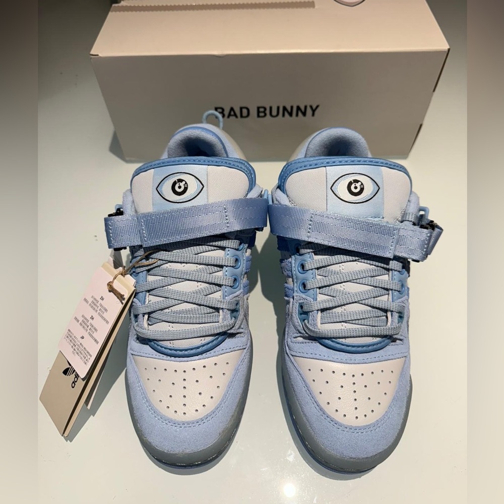 Adidas X Bad Bunny Low Buckle Blue Tint